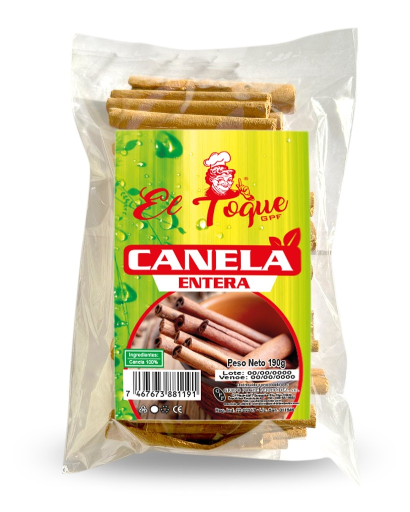CANELA ENTERA 190G (L)