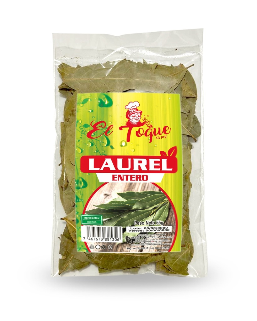 LAUREL ENTERO 55G (L)