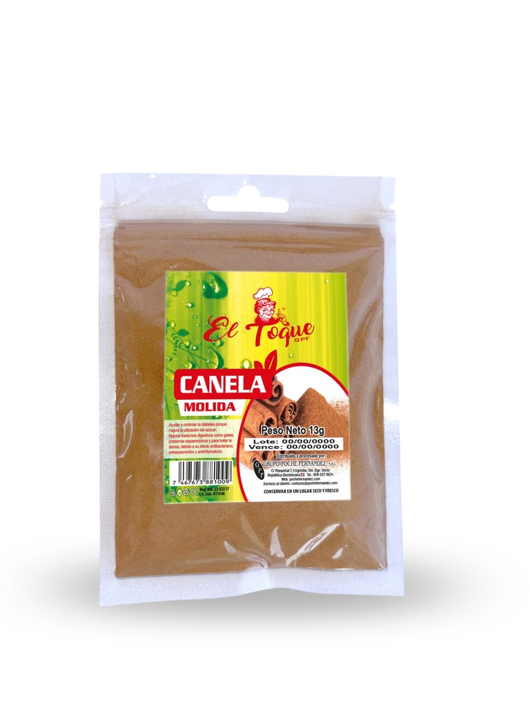 CANELA MOLIDA 13G (Y)